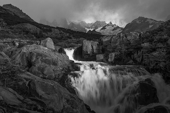 LOS GLACIARES WATERFALL