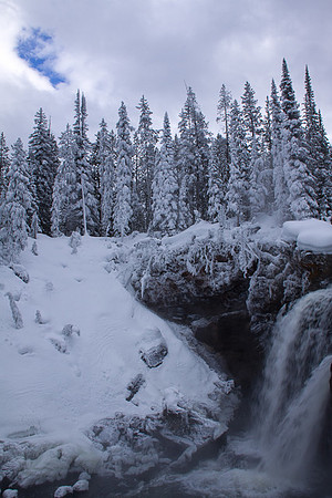 Frozen falls