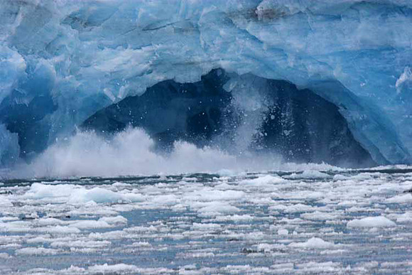 Glacier-calving
