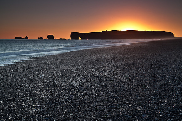 DYRHOLAEY SUNSET