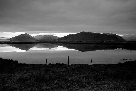 LAKE NEAR HOFN
